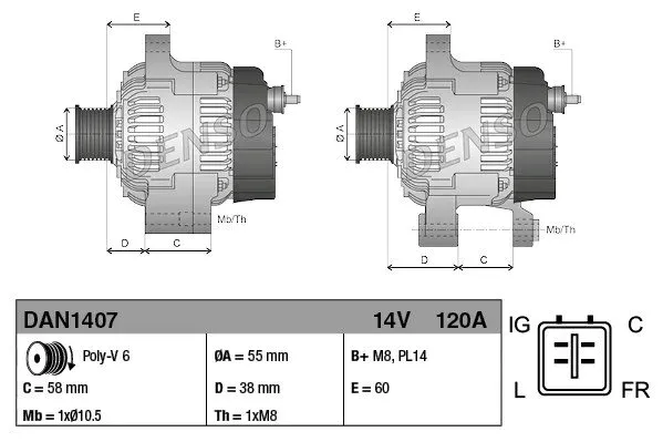 alternator-dan1407-den