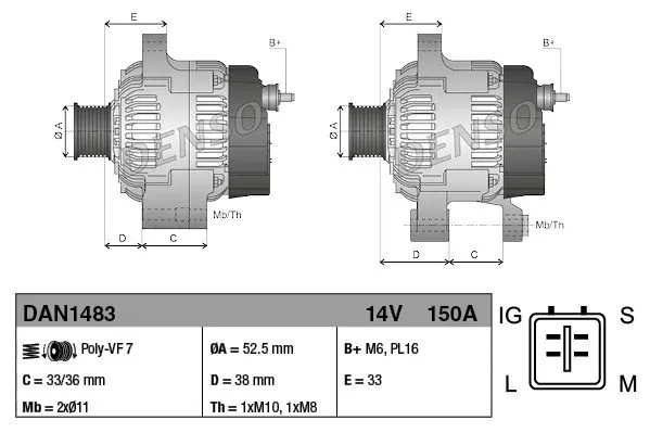 alternator-dan1483-den
