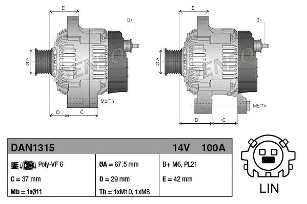 alternator-dan1315-producent-czesci-denso