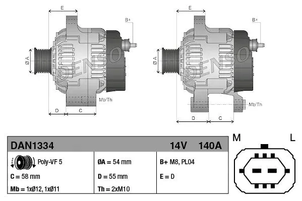 alternator-dan1334-den