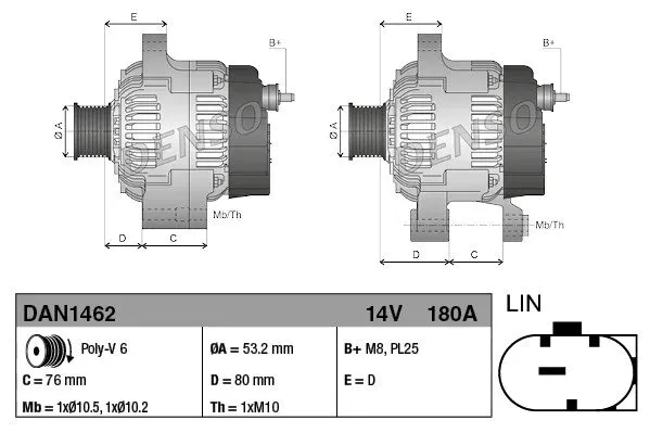 alternator-dan1462-den