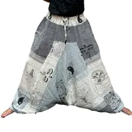 spodnie-do-jogi-alladynki-szare
