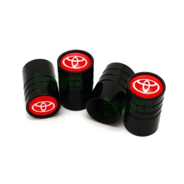 toyota-designerskie-czarne-nakretki-na-wentyle-do-samochodow-toyota-logo