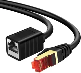 kabel-lan-przedluzacz-cat7-czarny-2m