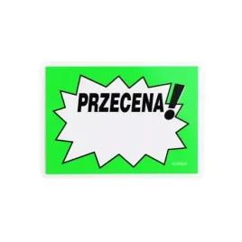 cenowki-laminowane-a7-przecena-10szt-zielone