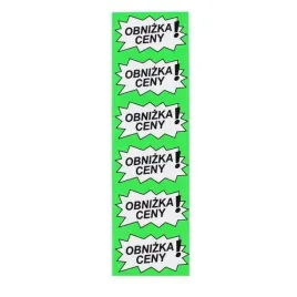 cenowki-samoprzylepne-obnizka-ceny-30szt-zielone