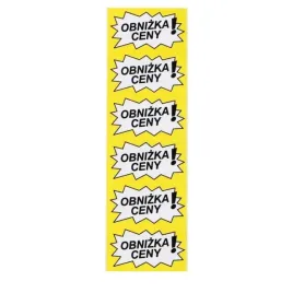cenowki-samoprzylepne-obnizka-ceny-30szt-zolte