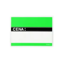 cenowki-laminowane-a8-cena-pisana-10szt-zielone