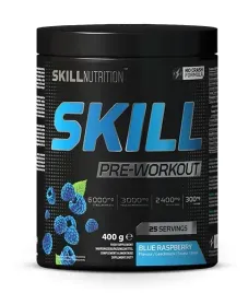 skill-pre-workout-blue-raspberry-400-grams