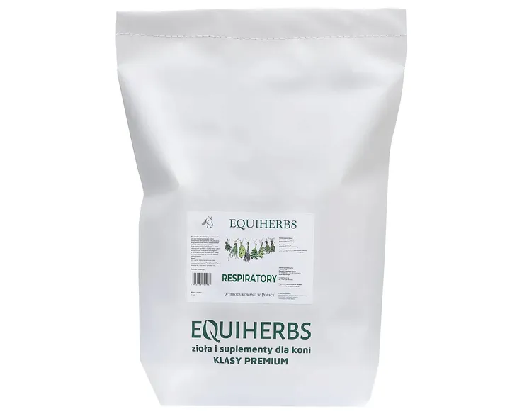 Mieszanka ziołowa RESPIRATORY 1KG EQUIHERBS