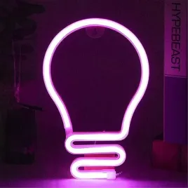 neon-led-baterie-usb-na-sciane-zarowka-rozowa