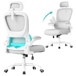 songmics-fotel-biurowy-ergonomiczny-siatkowy-skladane-podlokietniki-szary