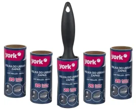 rolka-do-ubran-york-20-bialych-listkow-zestaw-1-4-wymienne-wklady