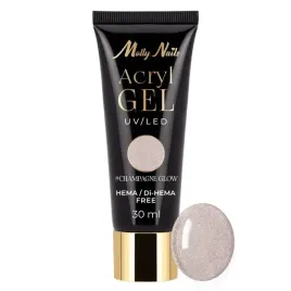 akrylozel-powder-gel-champagne-glow-mollylac-30ml