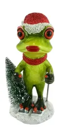 swiateczna-figurka-pani-zaba-w-czapce-mikolaja-145x8x7