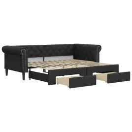 rozkladana-sofa-z-funkcja-spania-czarna-235-x-100-x-68-cm