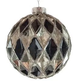 bombka-szklana-srebrno-czarna-10cm