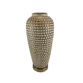 wazon-ceramiczny-bialo-zloty-31cm