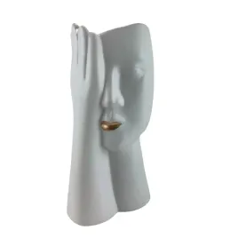bialy-wazon-z-motywem-twarzy-25cm