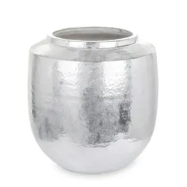 wazon-oslonka-kamionkowa-srebrna-h-28-cm