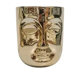 wazon-ceramiczny-oslonka-twarz-zloty-18x18x22cm