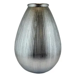 wazon-30-cm-srebrny-wytlaczany-we-wzory-prezent