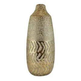 wazon-25-cm-zloty-wytlaczany-we-wzory-prezent