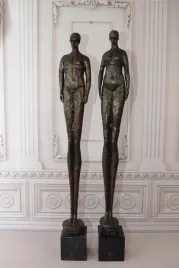 modernistyczna-figura-rzezba-z-brazu-kobieta-i-mezczyzna-akt-abstrakcja