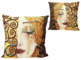 poduszka-z-wypelnieniem-suwak-g-klimt-zlote-lzy-carmani