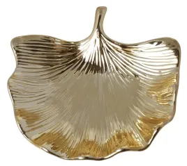 patera-ceramiczna-zlota-lisc-milorzab-16x155x5-cm