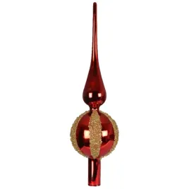 szklany-szpic-choinkowy-31-cm-czerwony-polysk-w-paski-elegancki