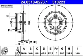 ate-tarcza-hamulcowa-ate-powerdisc-1szt-pelna-24-0310-0223-1-tyl-ford-gala