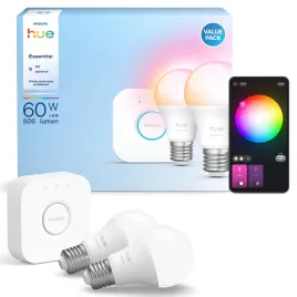 2x-zarowka-led-e27-8w-rgb-bridge-zestaw-startowy-philips-hue-essential