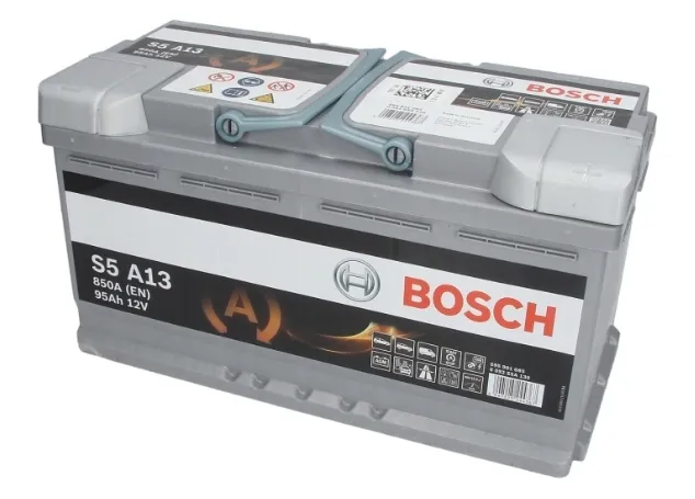 AKUMULATOR 12V BOSCH S5 A13 95AH 850A P+ , RADOM
