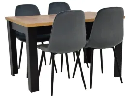 stol-prostokatny-rozkladany-80x120-160cm-4-krzesla-tapicerowane-welurowe