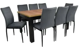 stol-rozkladany-90x160-200cm-craft-i-8-krzesel-tapicerowanych-ik-10-welur