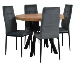 stol-rozkladany-100x100-200-cm-4-krzesla-tapicerowane-do-salonu-jadalni