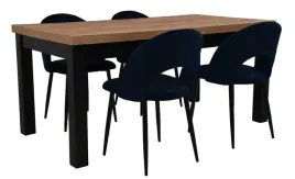 4-krzesla-tapicerowane-welurowe-stol-rozkladany-90x170-250cm-opcje