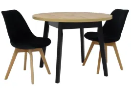 stol-rozkladany-krzesla-skandynawskie-100x100-130-cm-welur