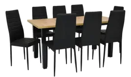 stol-rozkladany-krzesla-ekoskora-czarna-80x80-160-do-salonu-kuchni-jadalni