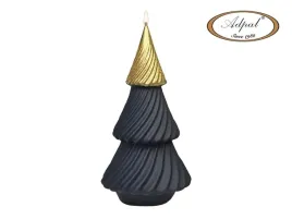 swieca-spiral-choinka-duza-czarno-zlota-21cm