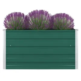 podwyzszona-grzadka-ogrodowa-ze-stali-galwanizowanej-100x100x45cm-zielona