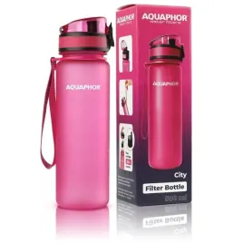 aquaphor-city-butelka-filtrujaca-05l-z-weglowym-filtrem-do-wody-rozowa