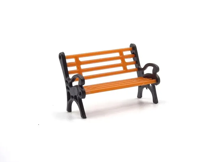 Ławka ławeczka na peron do parku H0 1:87 ława