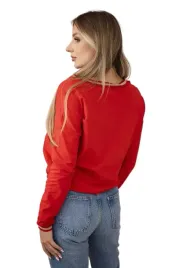 bluza-damska-z-napisem-z-cekinami-czerwona