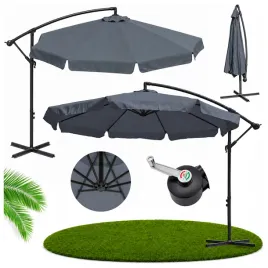 duzy-parasol-ogrodowy-300-cm-grafitowy-na-wysiegniku-korbka-uv-50-na-taras