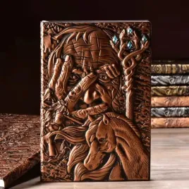 skorzany-notatnik-zeszyt-notes-pamietnik-druidzkie-sekrety-a5-100-stron