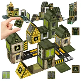 klocki-magnetyczne-wojskowe-48-elementow-baza-wojskowa-konstrukcje-3d