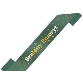 szarfa-szalony-emeryt-zielony-butelkowy-160-cm