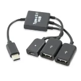 hub-usb-typ-c-3-1-2x-usb-micro-tablet-android-otg-myszka-stan-nowy